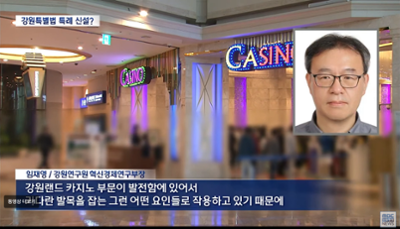 강원랜드 경쟁 심화, 규제 완화 체계적 전략 필요